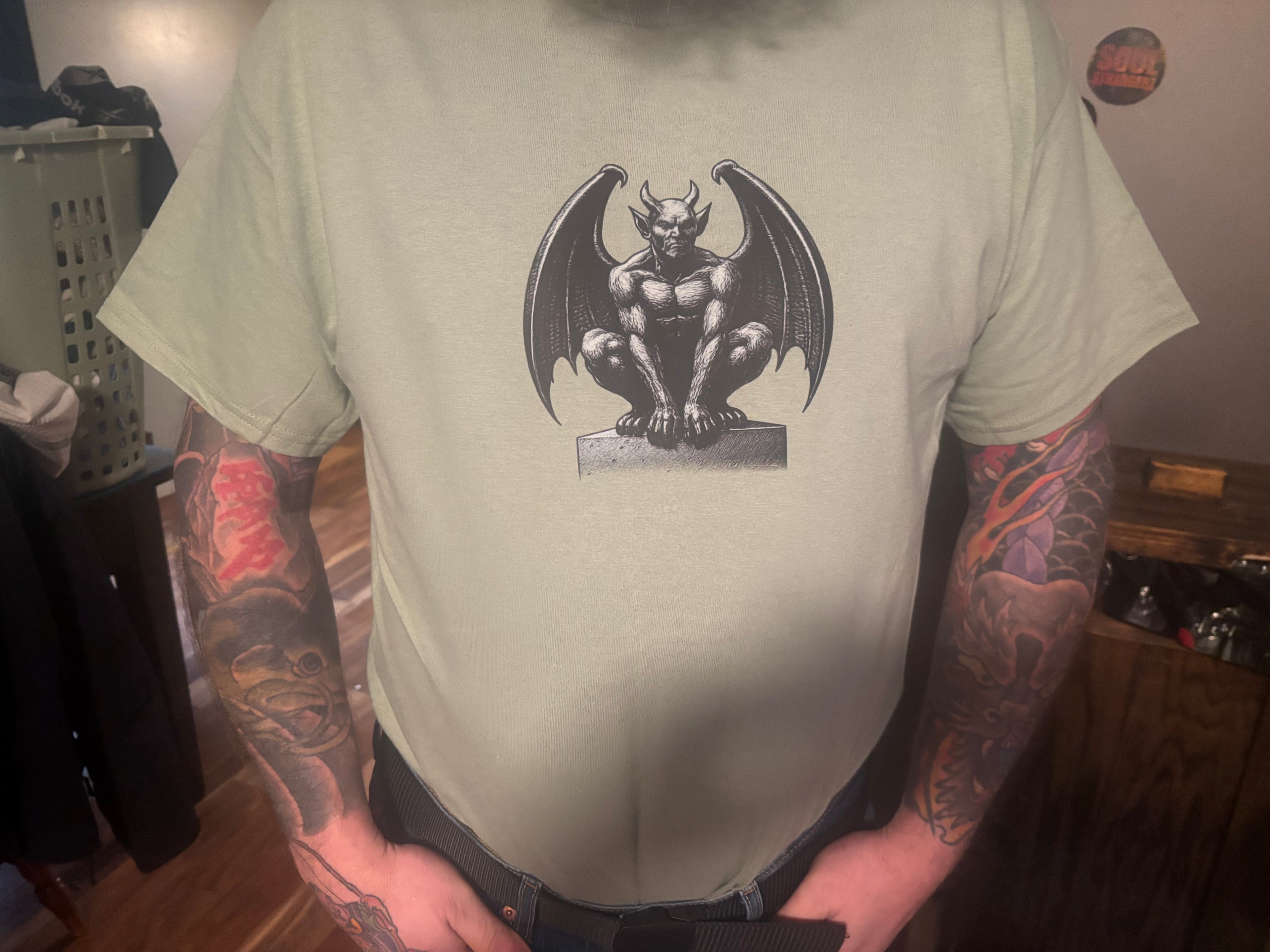 Gargoyle Design T-Shirt