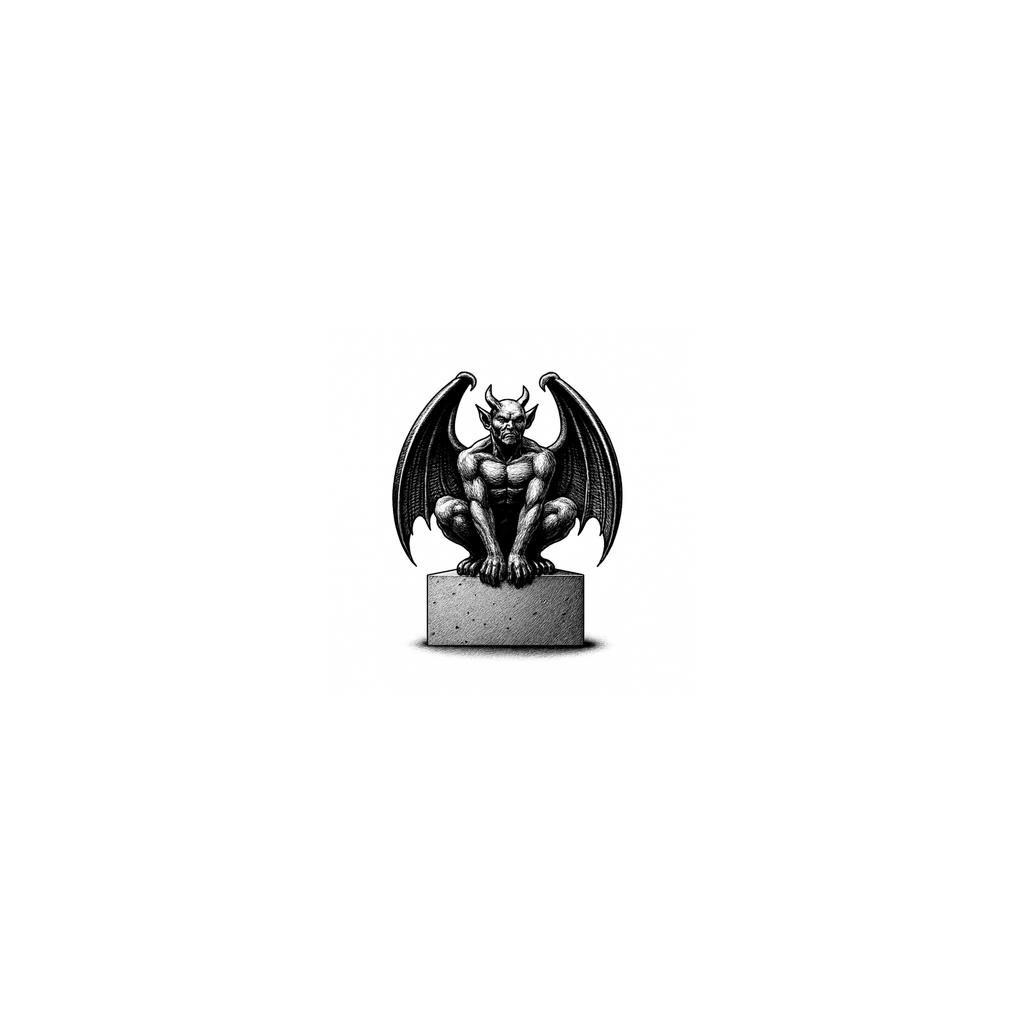 Gargoyle Design T-Shirt