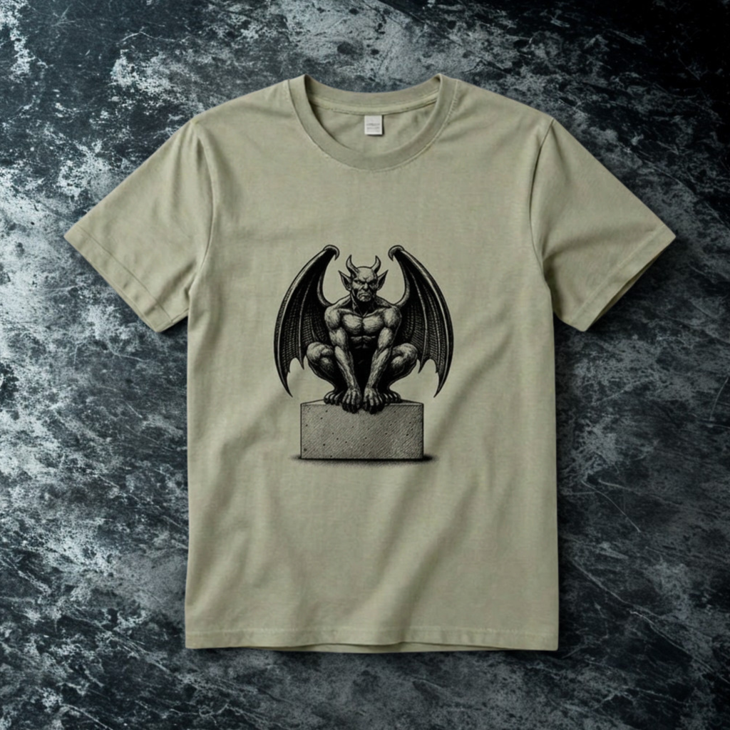 Gargoyle Design T-Shirt