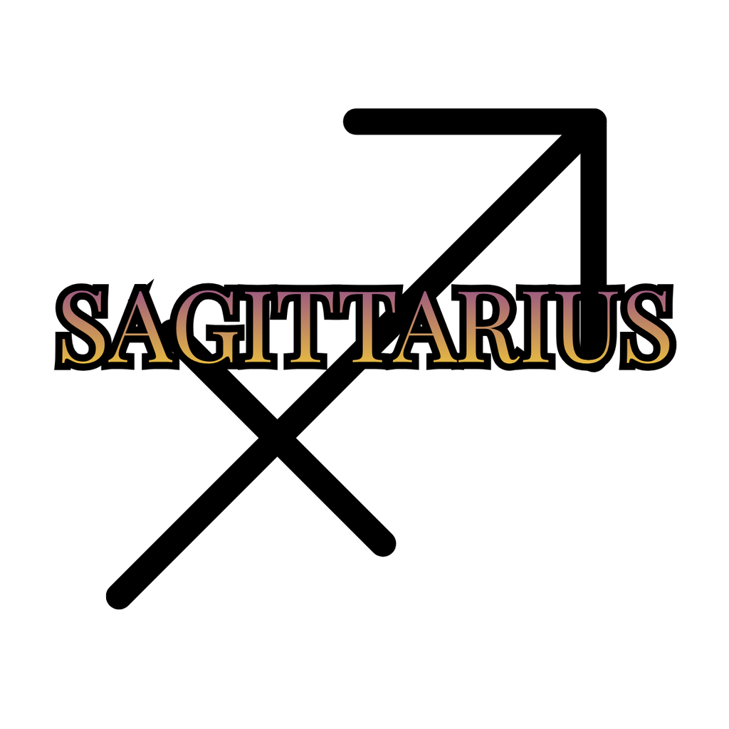 Sagittarius Zodiac Canvas Pouch