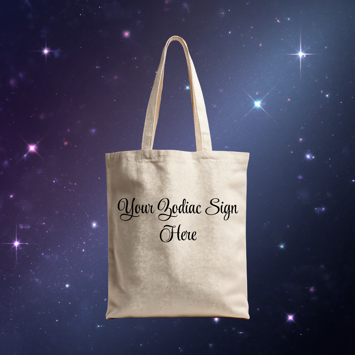 Zodiac Sign Tote Bag