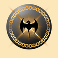 Black Dragon Gold Chain T-Shirt