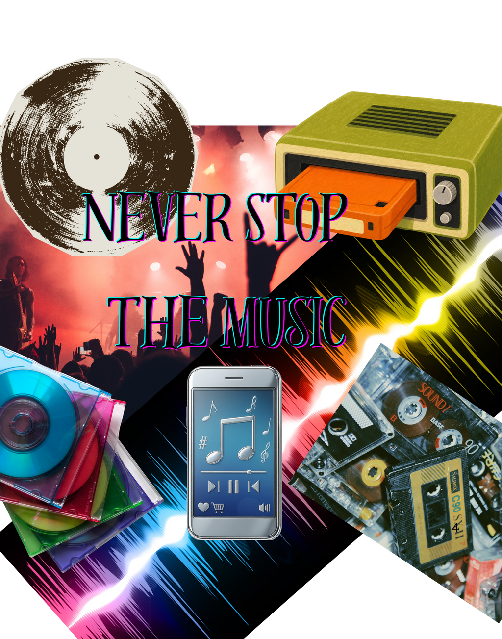 Never Stop the Music T-Shirt