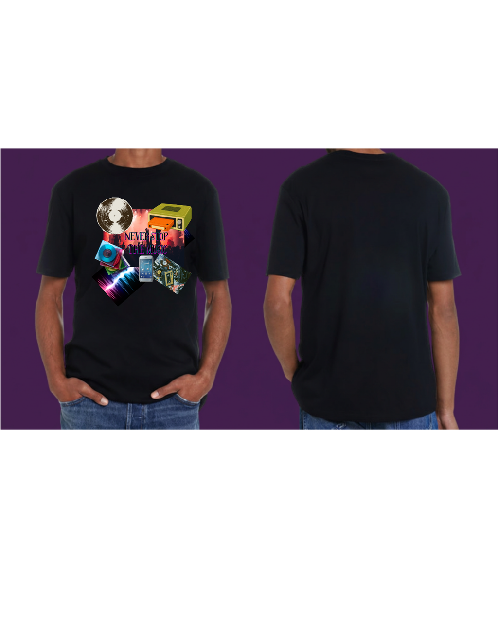 Never Stop the Music T-Shirt